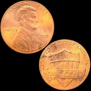 2019-D WDDO-001 Cent Penny Doubled Die Obverse Variety Coin READ